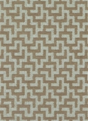Kenya 65 Jute Geometric Fabric