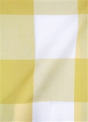 Seaside Lemon Plaid Fabric