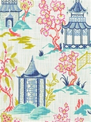 Shoji 382 Summer Scenic Chinoiserie