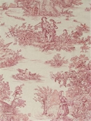 Heirloom Pastorale 34 Red / Orange Covington Fabric 