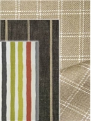Stripe & Plaid Linen Fabric