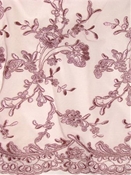 Pink Wedding Lace Fabric