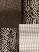 Brown & Tan Magnolia Fabrics