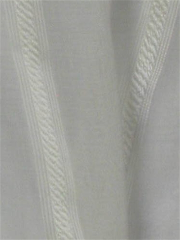Delta Sheer FR Bleach White Kaslen Fabric