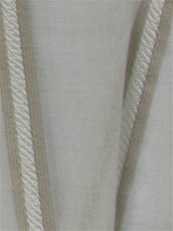 Delta Sheer FR Ivory Kaslen Fabric